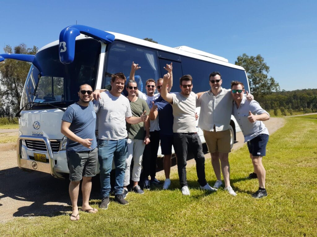 Hunter Valley buck's party brewery tours